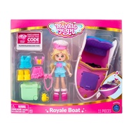Royale High Boat - (1) Doll with 9 Mix & Match Fashions - Official Digital Roblox Item Included