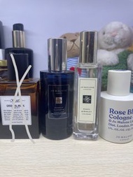 閒置香水Jo Malone rose blush poppy&barley moonlit camomile pillow mist kiehl’s orginal musk