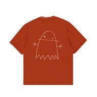 KATUN Onoma Cotton Bangkok - Oversized Tshirt Ghost Teracotta - Kaos