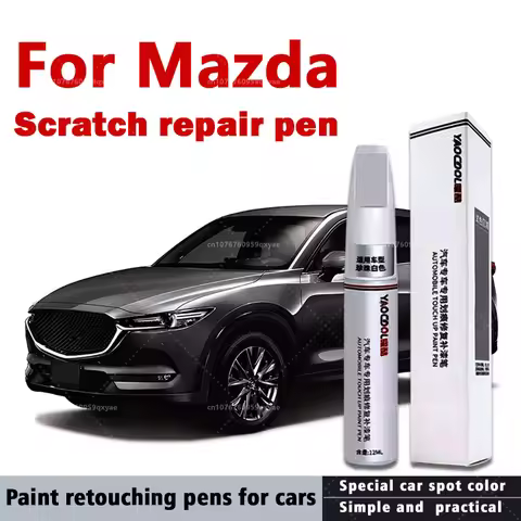 Suitable for Mazda 3, CX3, CX4, CX5, Mazda 6, Crystal Soul Dynamic Red Pearl White Clearcoat Pen, Au