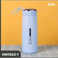 ( BISA COD ) PROMO BOTOL TERMOS KACA NICE DAY 400 ML / BOTOL MINUM AIR PANAS / DINGIN / BOTOL MINUM 