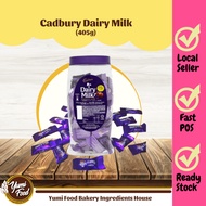 Cadbury Dairy Milk / Mini Pocket Cadbury / 405g / Coklat Cadbury Kecil / Milk Chocolate Cadbury
