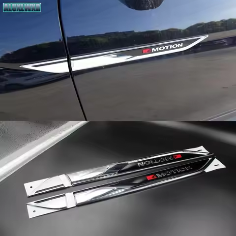 for Volkswagen VW Teramont Atlas 2017 To 2024 Original Chrome ABS 4MOTION Emblem 3D Sticker Car Styl