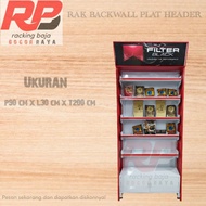 Rak Rokok Backwall Plat Header