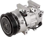 AC Compressor & 6-Groove 115mm A/C Clutch For Hyundai Sonata Kia Optima Replaces Halla VS16E - BuyAu