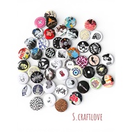 S.craftlove/PIN BUTTON AESTHETIC/Y2K/PIN BROSS PIN BAND Pin Tudung Brooch