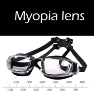 0 To -8.0 Myopia Degree Swim Eyewear HD Waterproof Diopter Swimming Goggles GG079