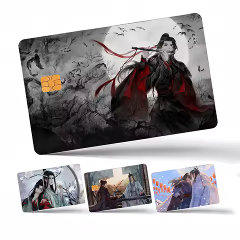 Mo Dao Zu Shi MDZS 100% Hot Sale Amine Credit Debit Bank Card Bus Card Film Skin Sticker