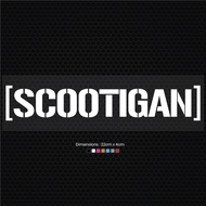Scooter Sticker Decals - Scootigan, Scooter Stickers, Bike Stickers, Aerox, ADV, xmax
