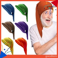 GDTM Christmas Dwarf Hat Colored Dwarf Costume Hat Moisture-Wicking Breathable Hat for Christmas Par