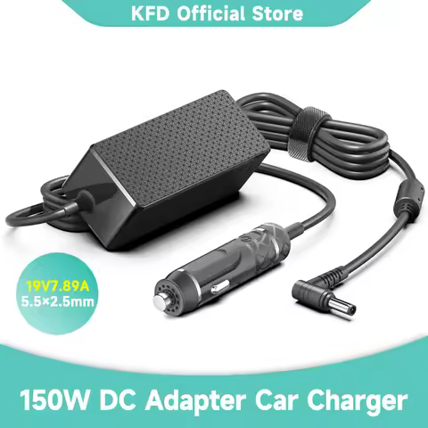 19V7.89A 19V7.7A DC 5.5x2.5mm 150W Car Charger Power Adapter For FSP150-ABBN2 X6Ti MSI Laptop Charge