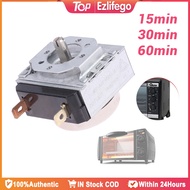 Delay Timer Switch 15/30/60 Min Microwave Oven Mechanical Timer Universal Voltage