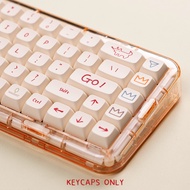 Graffiti Keycaps 129 Keys XDA Profiles PBT Dye-Sublimation For Mechanical Gaming Keyboard Keycap RK6