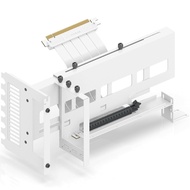 Ezdiy-fab UNIVERSAL VERTICAL GRAPHIC CARD HOLDER KIT PCIE 4.0 WHITE