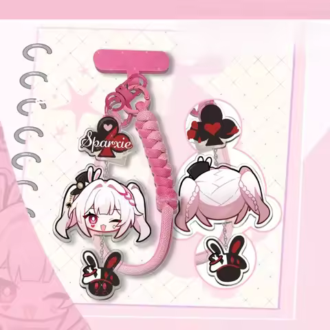 Honkai：Star Rail Sparxie March 7th Hyacine Robin Firefly Cyrene Phone Pendant Anime Cosplay Cartoon 