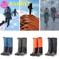 BARRY1 Leg Gaiter, Snow Kneepad Shoes Covers Leg Warmers, Sport Safety Windproof Legs Protection Nylon Legging Shoes Winter Tourist