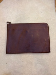 Ralph Lauren 16inch laptop leather briefcase bag 公事包