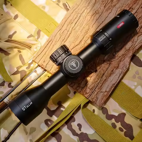 T-Eagle ST 4-16x44 FFP IR Strong Shockproof Tactical Caza Riflescope PCP Rifle Scope Hunting Airgun 