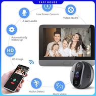 EUJGOOV Smart Door Bell Peephole Display FHD Tuya - ED-300PA
