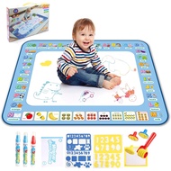 [sgstock] Water Doodle Mat, 100X80CM(39 × 31Inches) Large Kids Painting Writing Water Drawing Mat, M