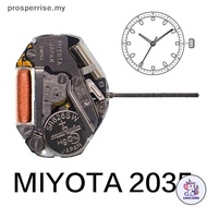 CU [prosperrise] 2035 Movement Miyota 2035 Quartz Movement Watch Three-Hand Calendarless Repair Cale