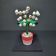 Quilling handmade flowers paper art 捲紙盆栽 捲紙花