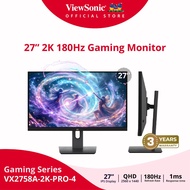 Viewsonic 27" VX2758A-2K-PRO-4 2K QHD / VX2728J Gaming Monitor 180Hz Fast IPS 1ms