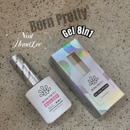 BORN PRETTY Gel 8in1 Nail Glue Transparent Gel Strong Soft Gel Tip Glue Rubber Base Diamond Nails 15