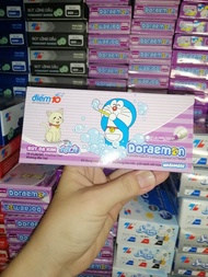 [HCM]Hộp 10 cây bút dạ kim Doreamon rửa sạch được TP-FL08/DO mực tím Thiên Long