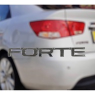 emblem forte kia forte emblem chrome