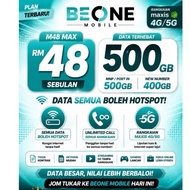 SIM Kad BeOne Mobile (Line Maxis) – Port In / Nombor Baru | High Speed Internet Starter Pack