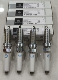 0041597903 / 2701590700 1 SET 4PCS INFINITI Q50 MERCEDES SPARK PLUG M274M270M276M133 W205 W246 W171