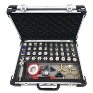 OSE9 72-Piece Set Exchange Socket Adapter Changeover Joints Converter  For Hydraulic Desktop Pressur