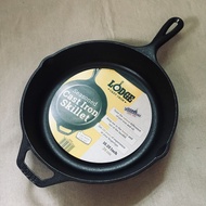 [包順豐] 🇺🇸 Lodge 10.25 Inch 鑄鐵鑊 Cast Iron Skillet (26cm 10.25“ 鑄鐵鍋 隔熱手柄套 煎pan 無坑紋)