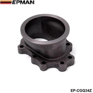 EPMAN T25 T28 GT25 GT28 8 BOLT To 3" V Band Exhaust Manifold Converter Adaptor Flange EP-CGQ34Z