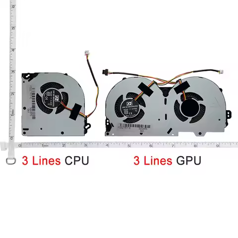 New Laptop CPU GPU Cooling Fan for Clevo P950HP P950HP6 P950ER P950HR P955ER P950EP6 P955EP6 P950ED 