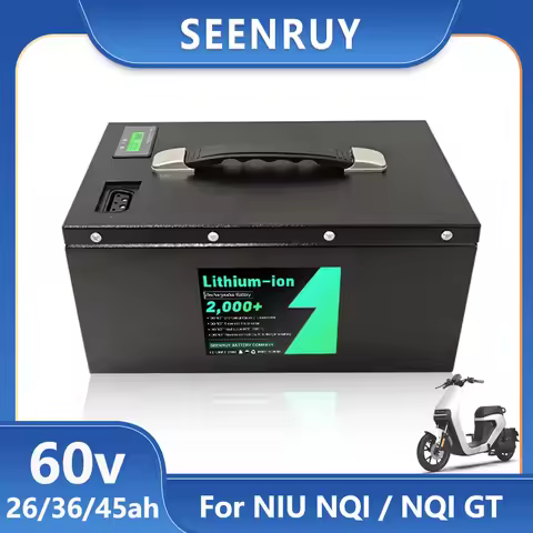 NIU Original Replacement Li-ion Battery Pack 60v 26Ah 36Ah 45Ah 50Ah For NIU Motorcycle NIQ NIQ GT w
