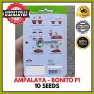 ▜ ┴ ➽ EAST-WEST SEEDS - AMPALAYA SEEDS - BONITO F1 HYBRID 10 Seeds