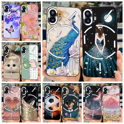 For Nothing Phone 2 Case Phone2 A065 Stylish Painted Cover Soft Silicone Phone Case For Nothing Phon
