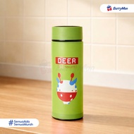 Botol Minum Kaca Warna - Termos Kaca Unik MOTIF ANIMAL 380ml