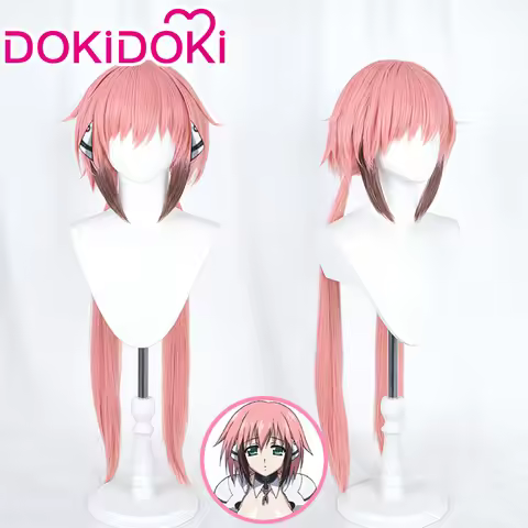 IN STOCK Icarus Wig Anime Heaven's Lost Property Cosplay DokiDoki Icarus Sora no Otoshimono Pink Hai