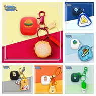 Case for Baseus Bowie M3 Protective silicone hamburger pendant Covers Bluetooth Earphone Shell Headp