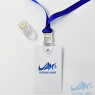 SET of 5 Genuine Reusable Clips FL-2-15, Garment Accessories for Hanging Nameplates, Fabric Clips, C