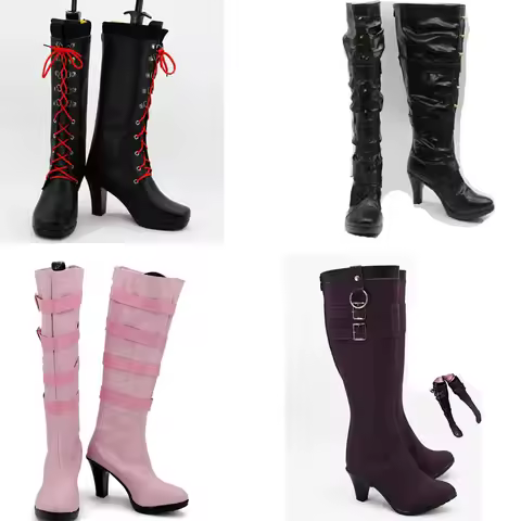 New Anime Dangan V3 Enoshima Junko Kirigiri Kyoko shoes Cosplay Iruma Miu Ruruka Boots 5 STYLE