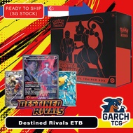 (SG READY STOCK) Pokemon TCG Card Destined Rivals SV10 ETB Set Booster Packs Ready to ship Shrinked