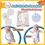 YOYOY Anti startle baby swaddle blanket newborn 360 snug belly wrap silent pembalut perut bayi