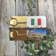 GANTUNGAN COLOSEUM KOLOSEUM ITALY KEYCHAIN ITALIA