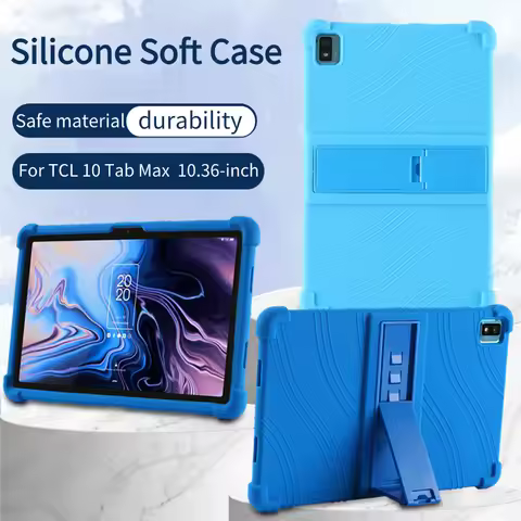 Case For TCL 10 TAB MAX 10.36inch 9295G 9296G Shockproof Kids Safe Silicon Tablet Cover for TCL Pro 