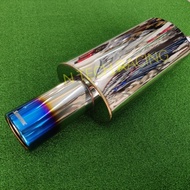 Akrapovic S flow Muffler Exhaust  Stainless Steel Universal