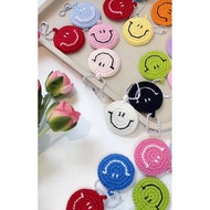 Handmade keychain - Super cute smiley face icon keychain